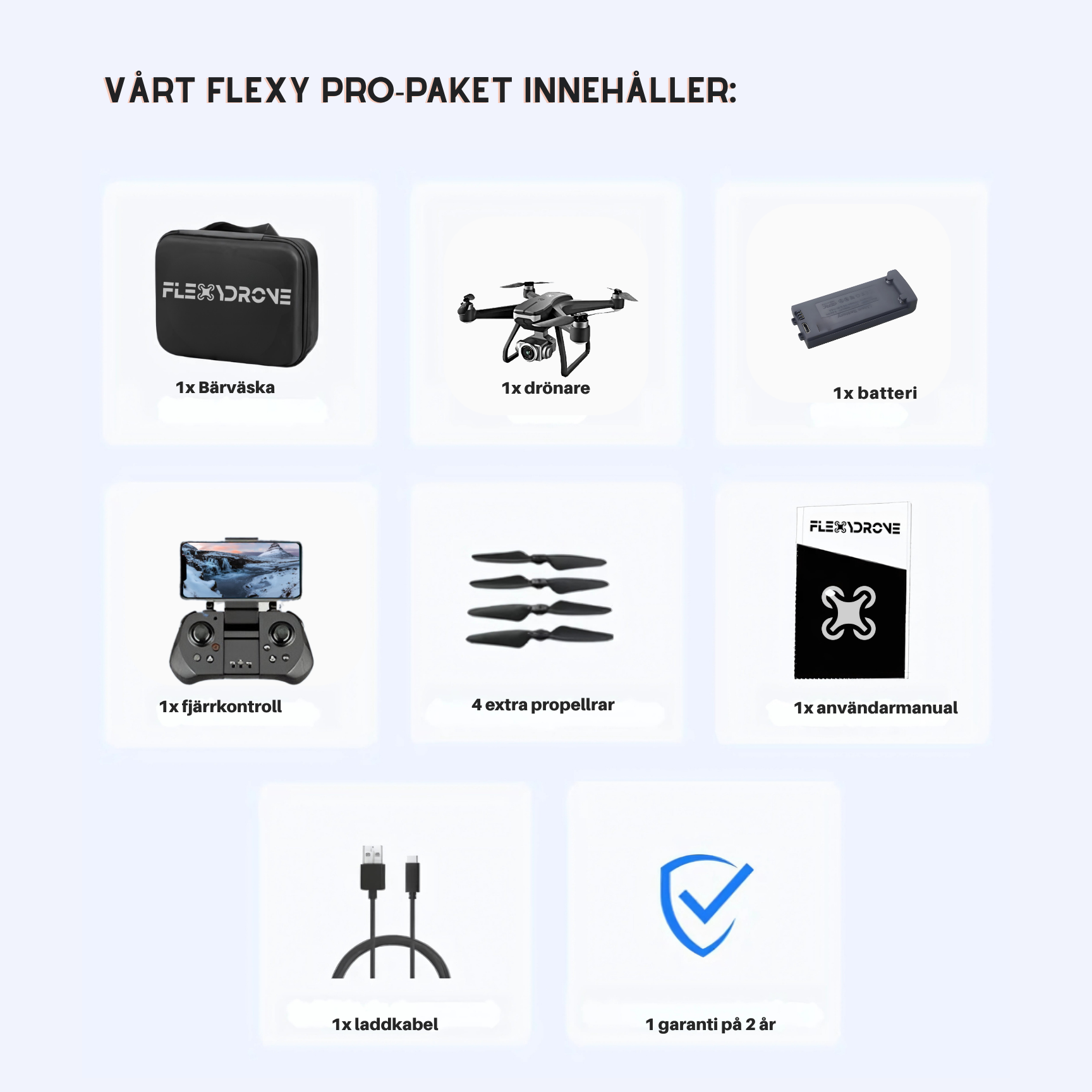 Flexy Pro - Drönare 6K